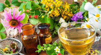 Essential oils and flowers