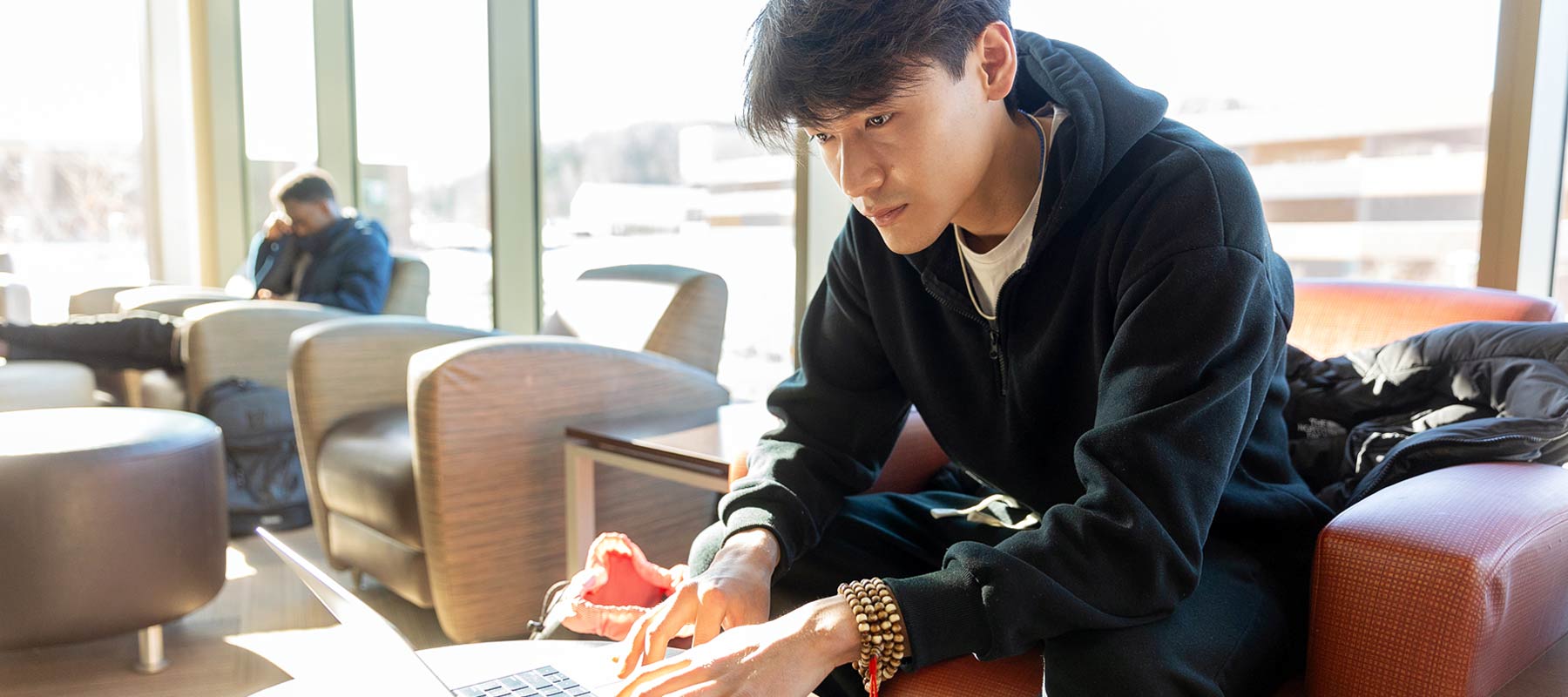 Student at Normandale, one of the community colleges that offer bachelor's degrees