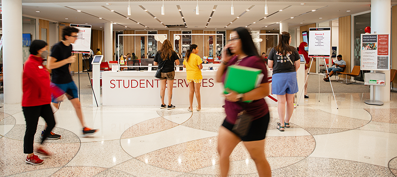 Student Services Area at Normandale