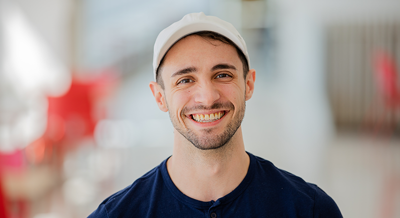 A Normandale returning student in his 30s.