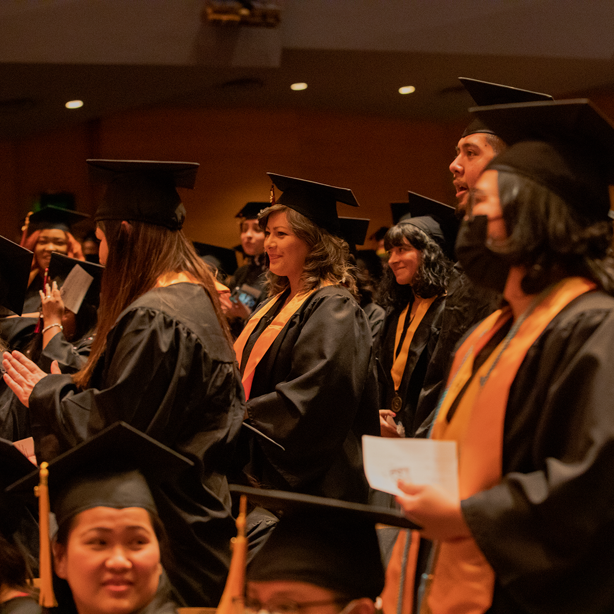 Normandale students at Commencement.