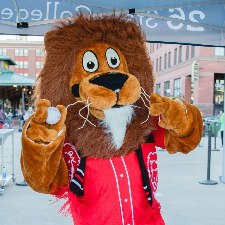 Norm the lion.
