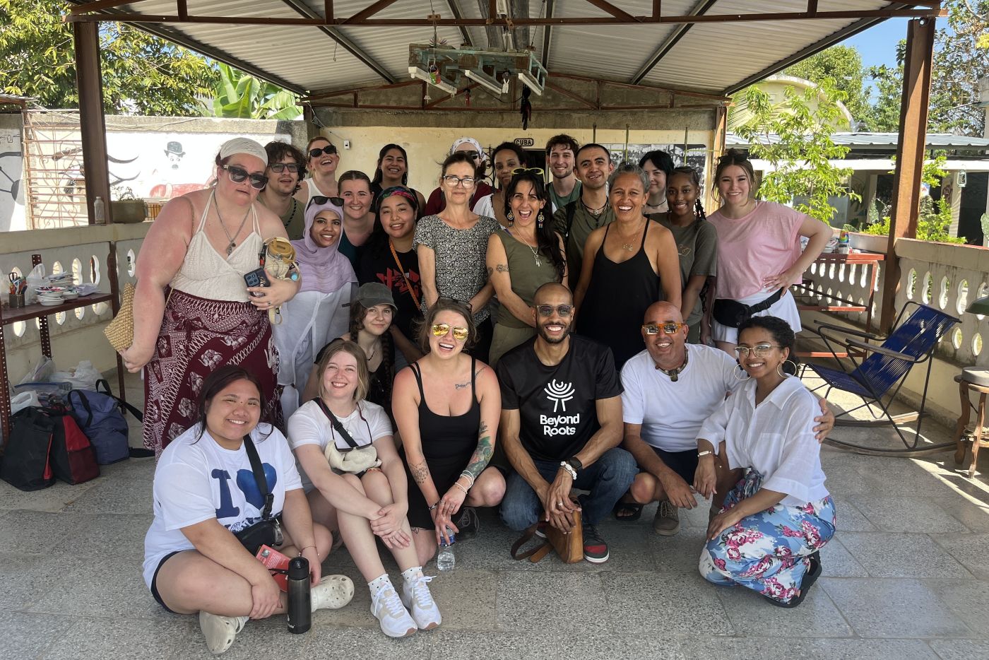 Photo of students who were on Cuba Travel and Learn course