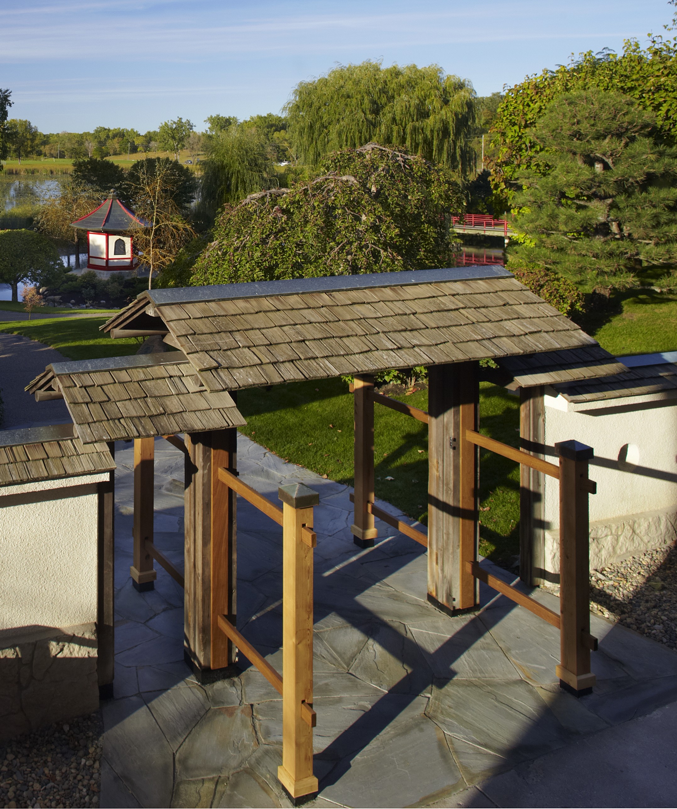 Normandale Japanese Garden Entrance Gate