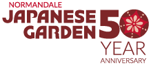 Japanese Garden 50th Anniversary Logo