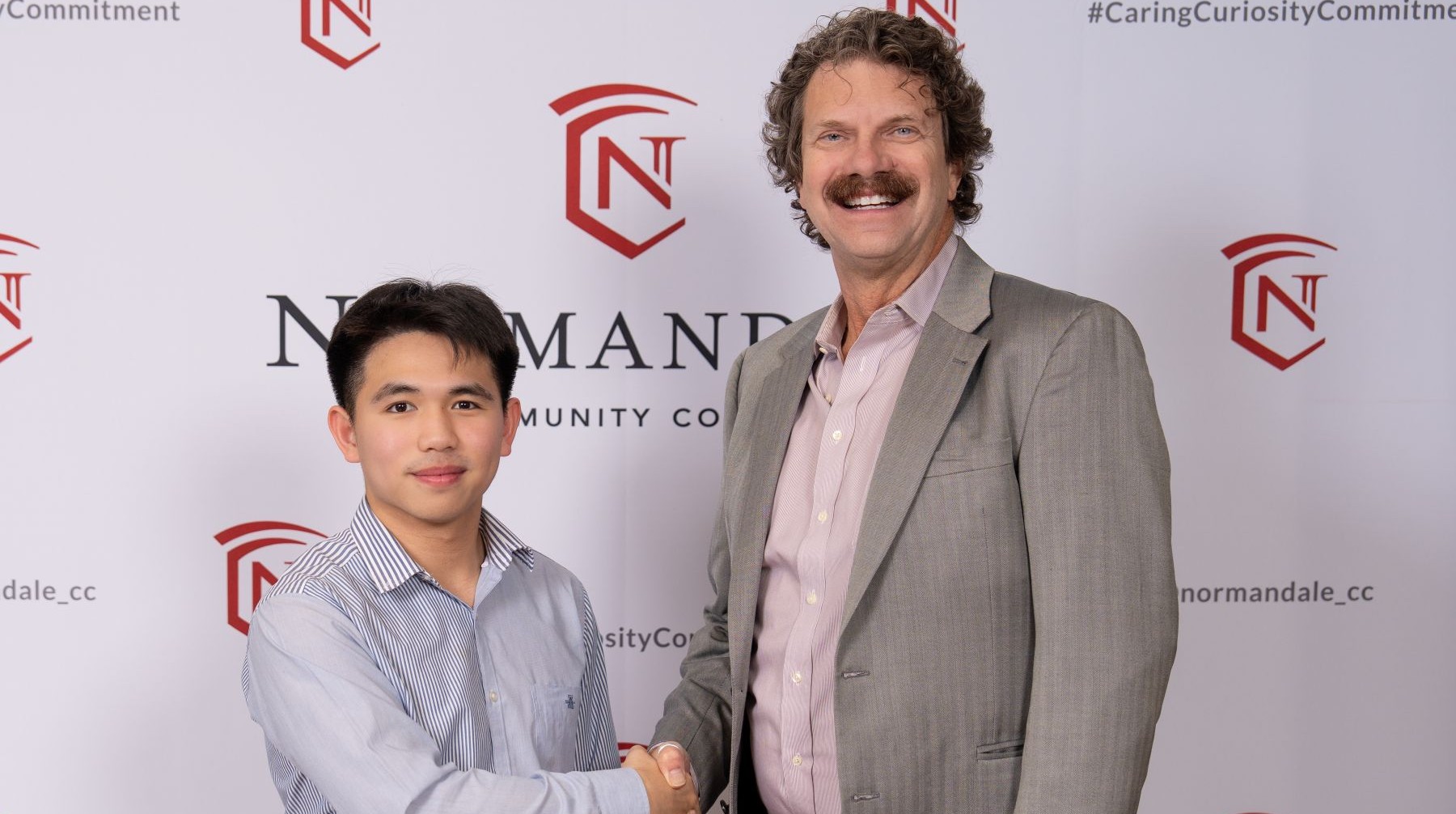 Participants in a Normandale Community College Foundation Event